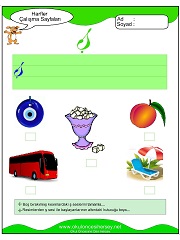 Ş Sesi Çalışma Sayfaları